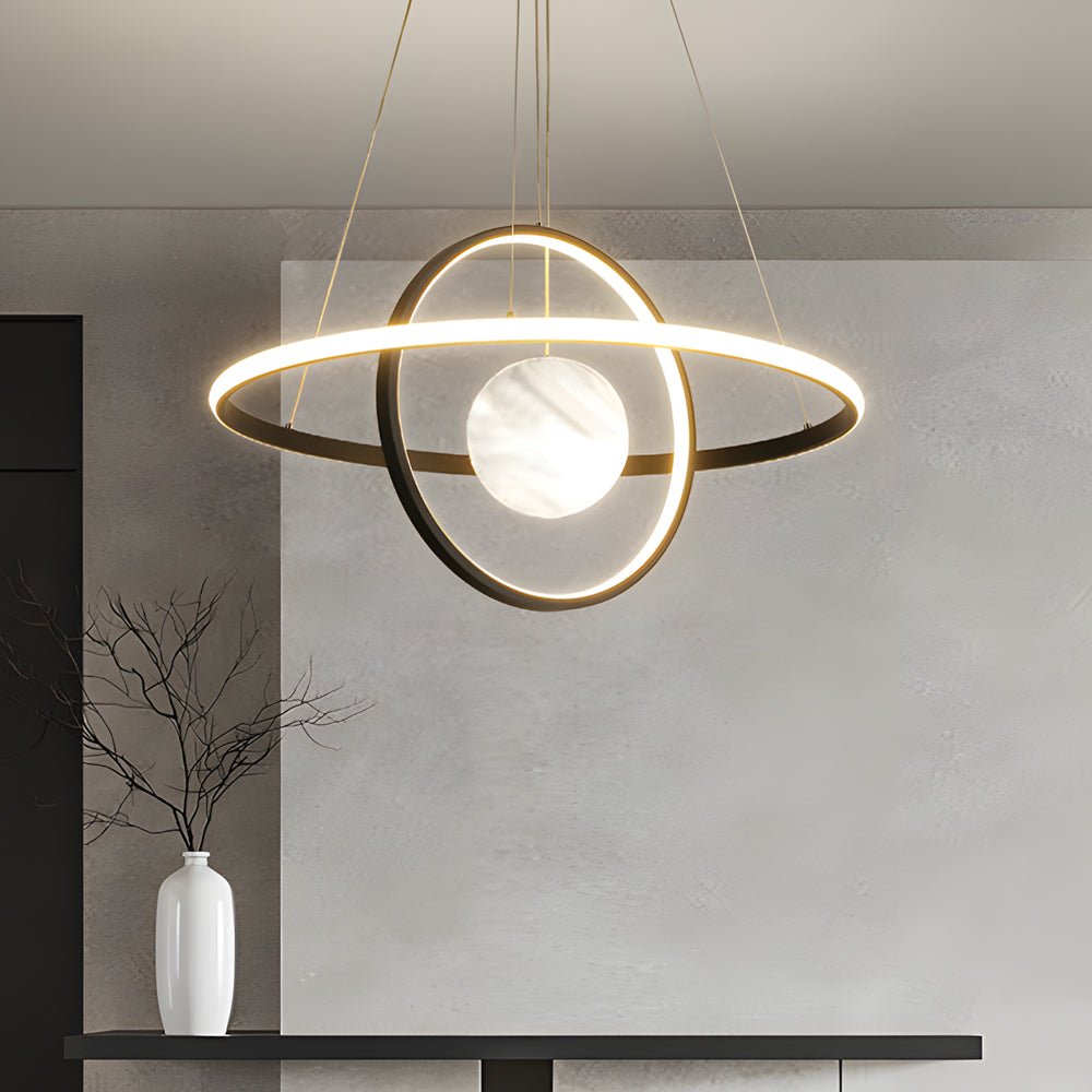 WINDSOR LUMINA CIRCULAR DINING CHANDELIER WITH TRIPLE DIMMING