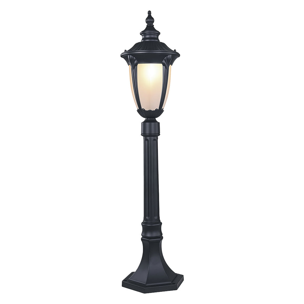 WINTHROP GARDEN POST LANTERN - Classic European-Inspired Waterproof Illumination