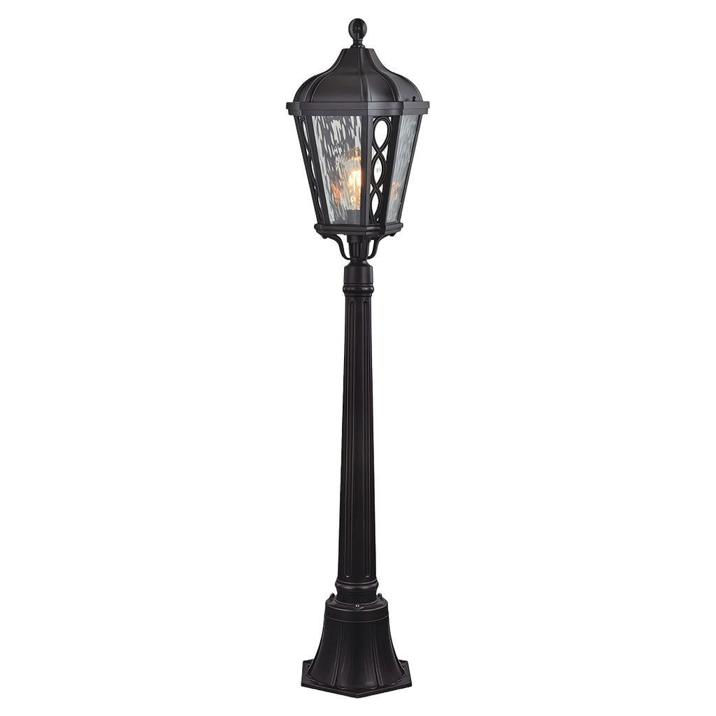 WINTERBOURNE ALUMINUM GARDEN POST LANTERN