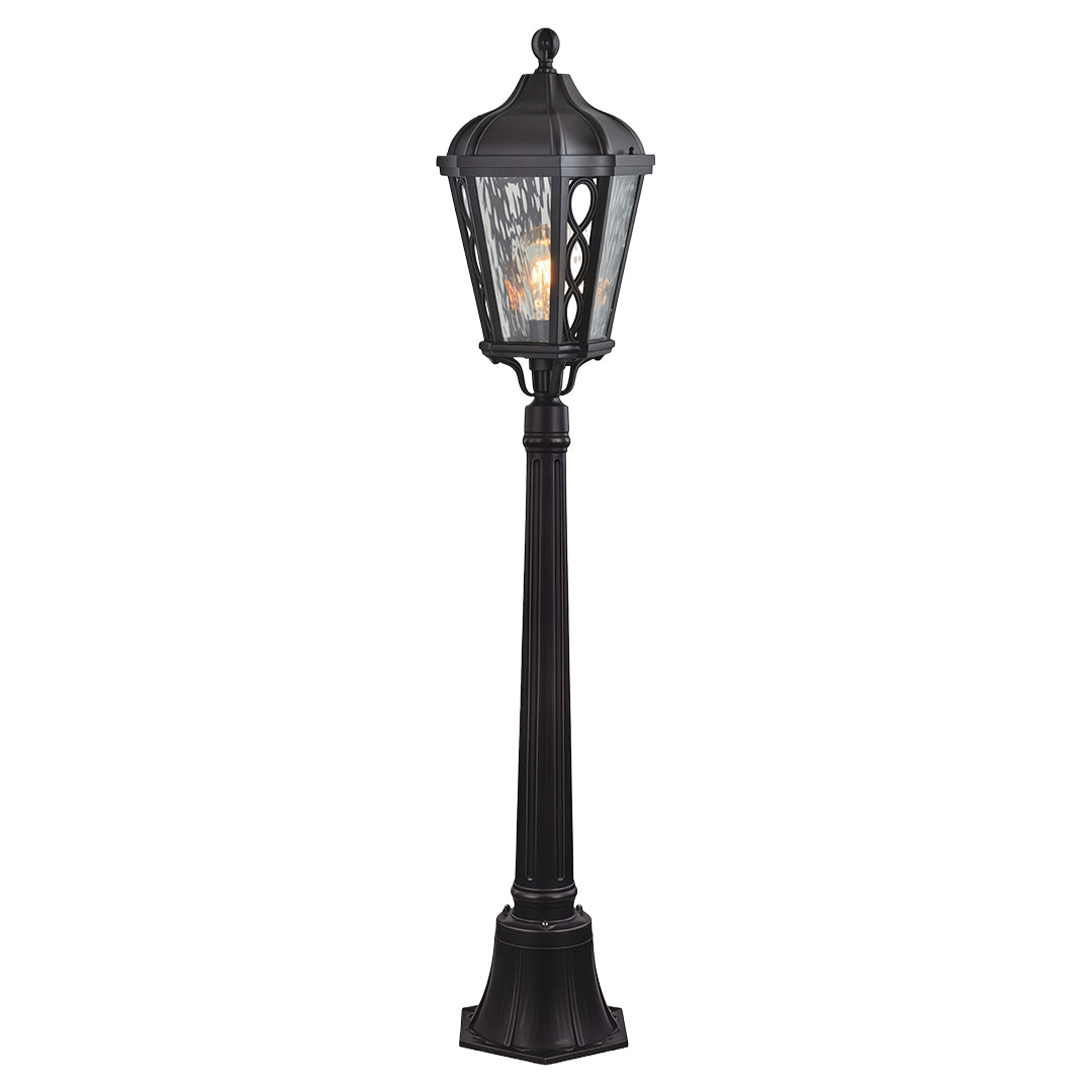 WINTERBOURNE ALUMINUM GARDEN POST LANTERN