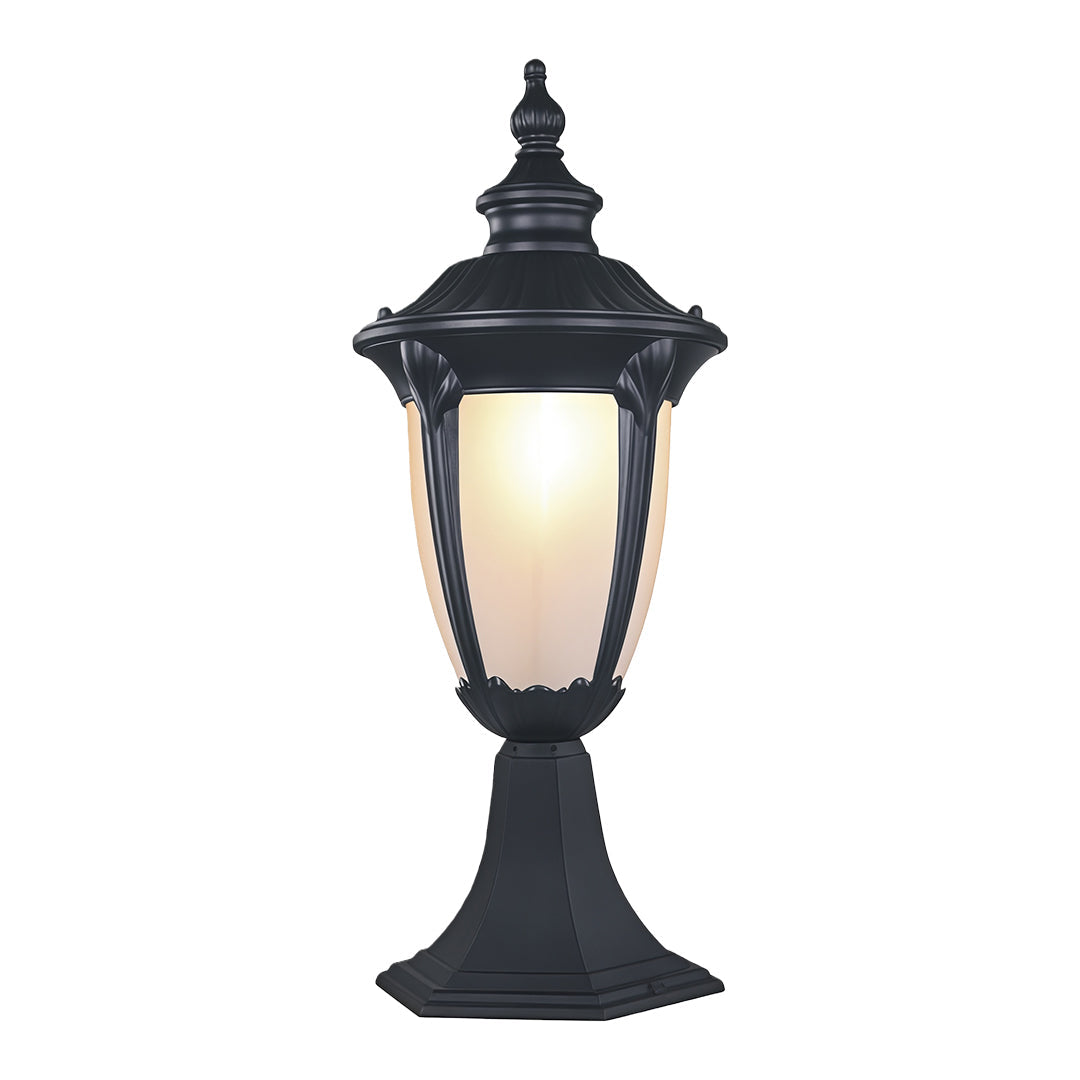 WINTERBOURNE CAST ALUMINUM OUTDOOR PILLAR LANTERN