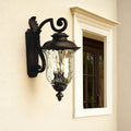 RAVENHURST OUTDOOR ALUMINUM WALL LANTERN WITH WATER-RESISTANT DESIGN