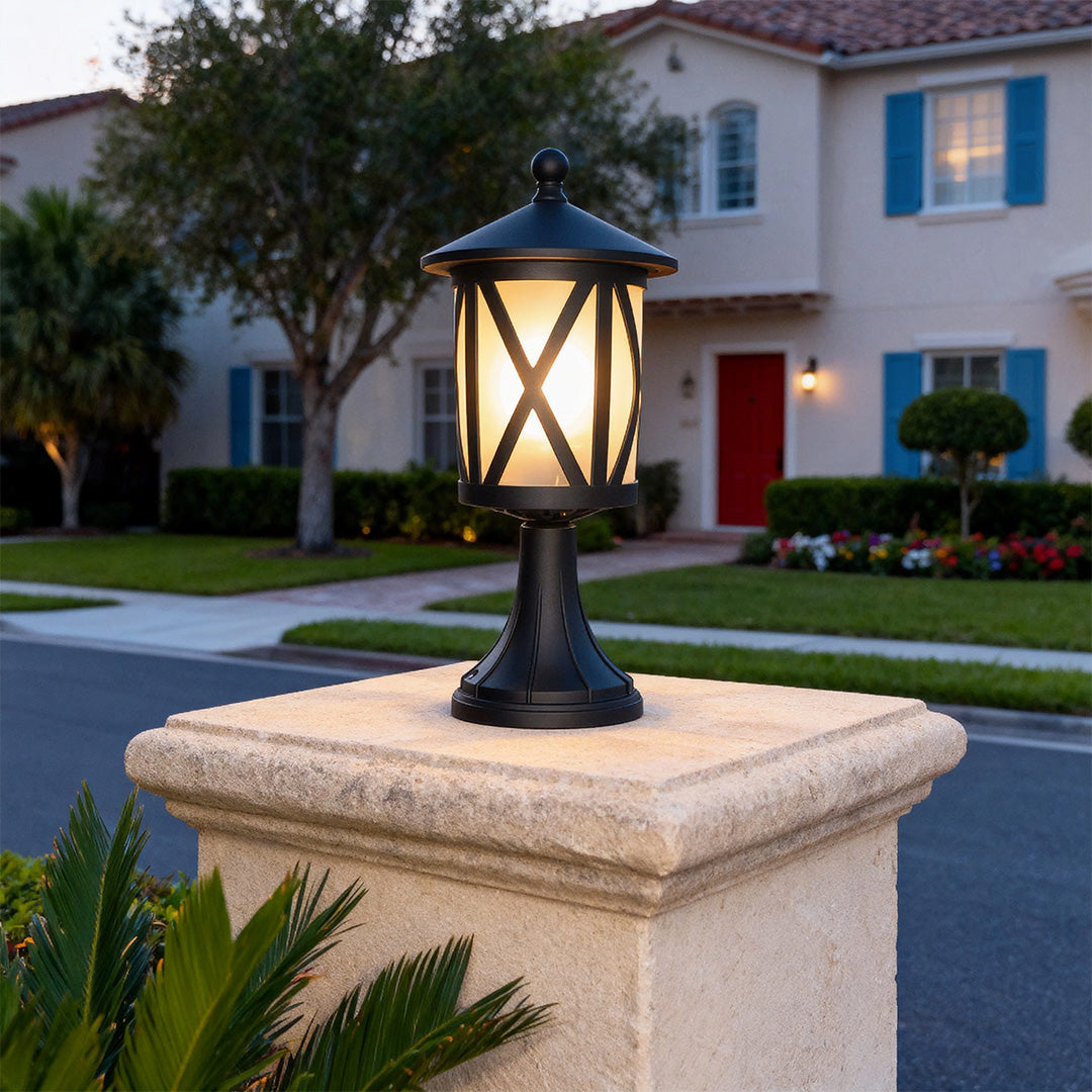 RAVENHURST NIGHT GLOW OUTDOOR PILLAR LIGHT