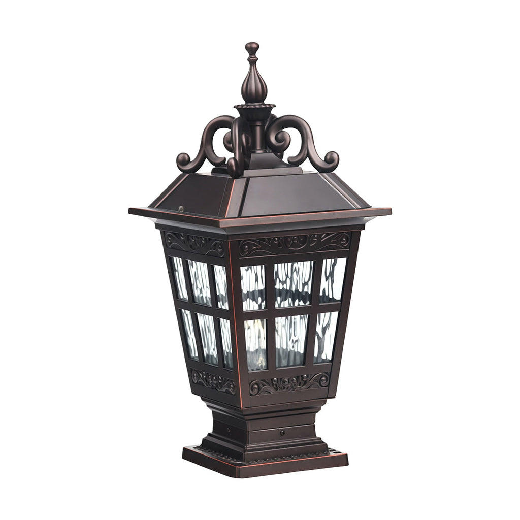 RAVENSWOOD WEATHERPROOF ALUMINUM GARDEN COLUMN LIGHT