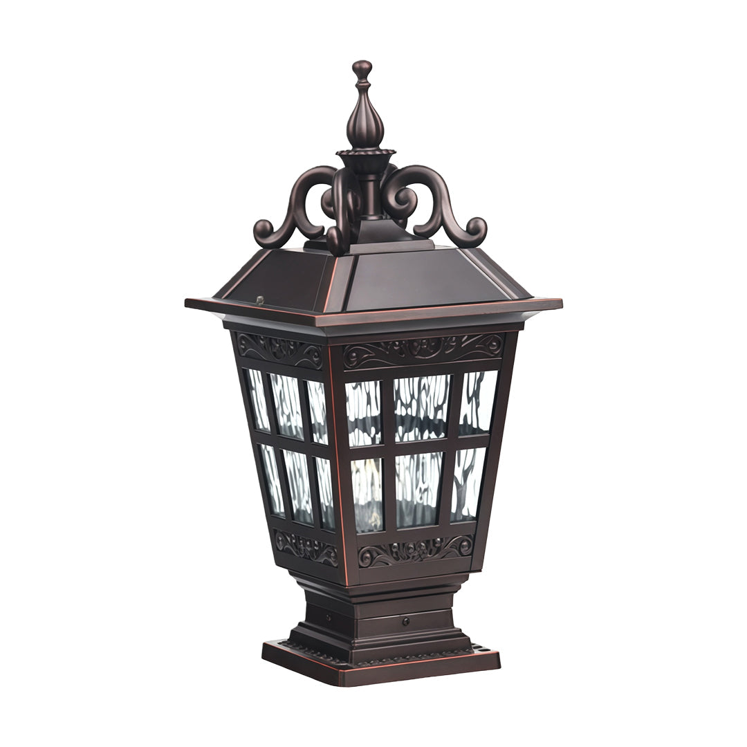 RAVENSWOOD WEATHERPROOF ALUMINUM GARDEN COLUMN LIGHT