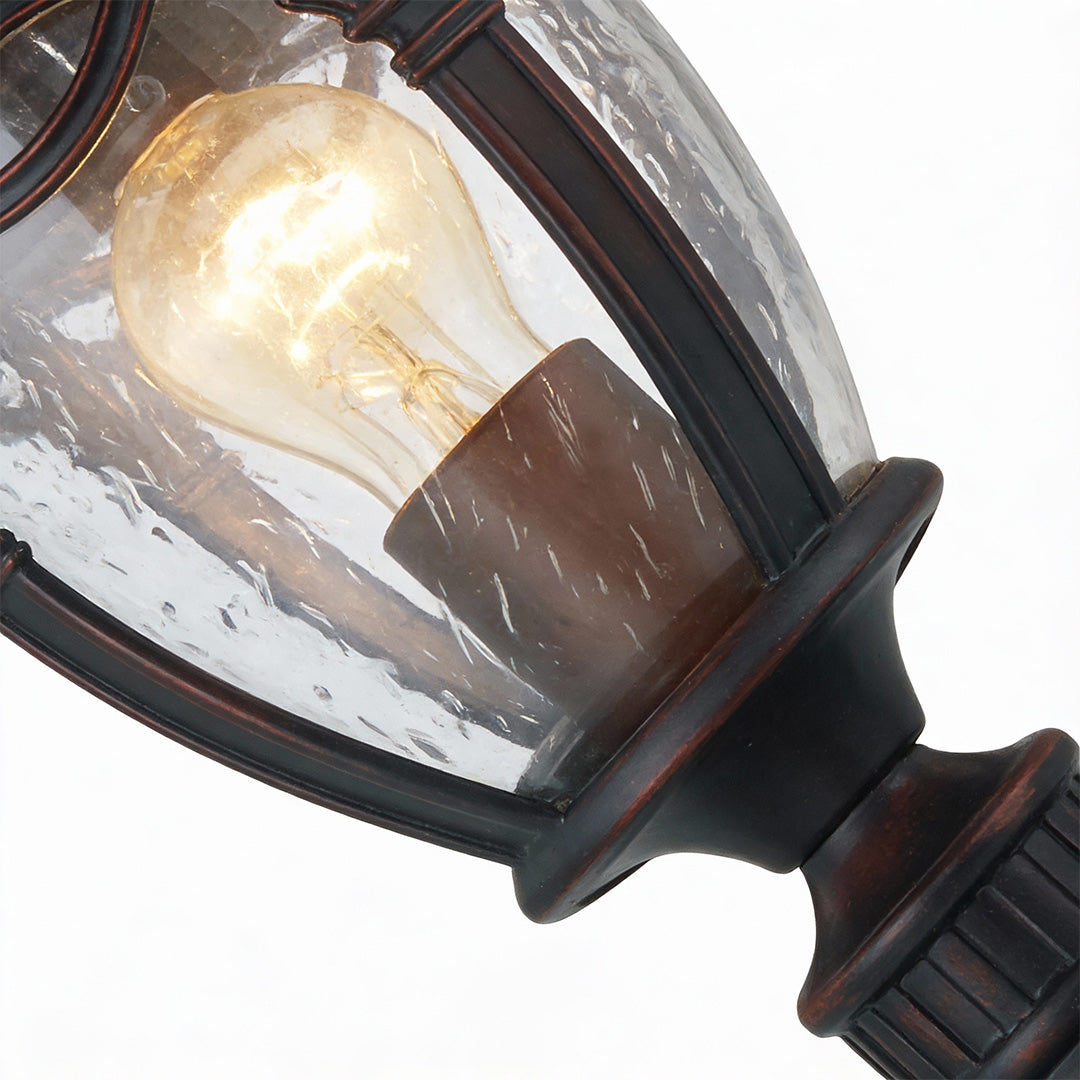WINTHORPE WEATHERPROOF ALUMINUM GARDEN COLUMN LIGHT