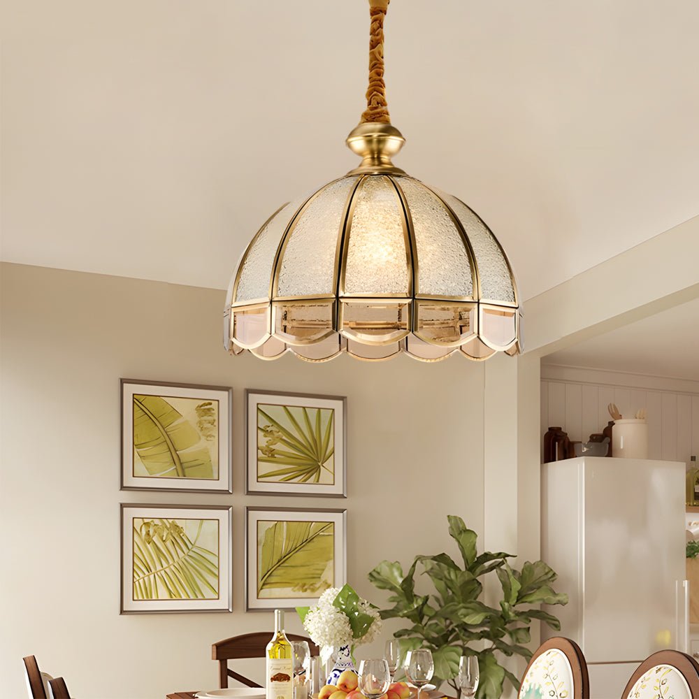VERITY CRYSTAL PETAL 3-TIER DIMMABLE CHANDELIER
