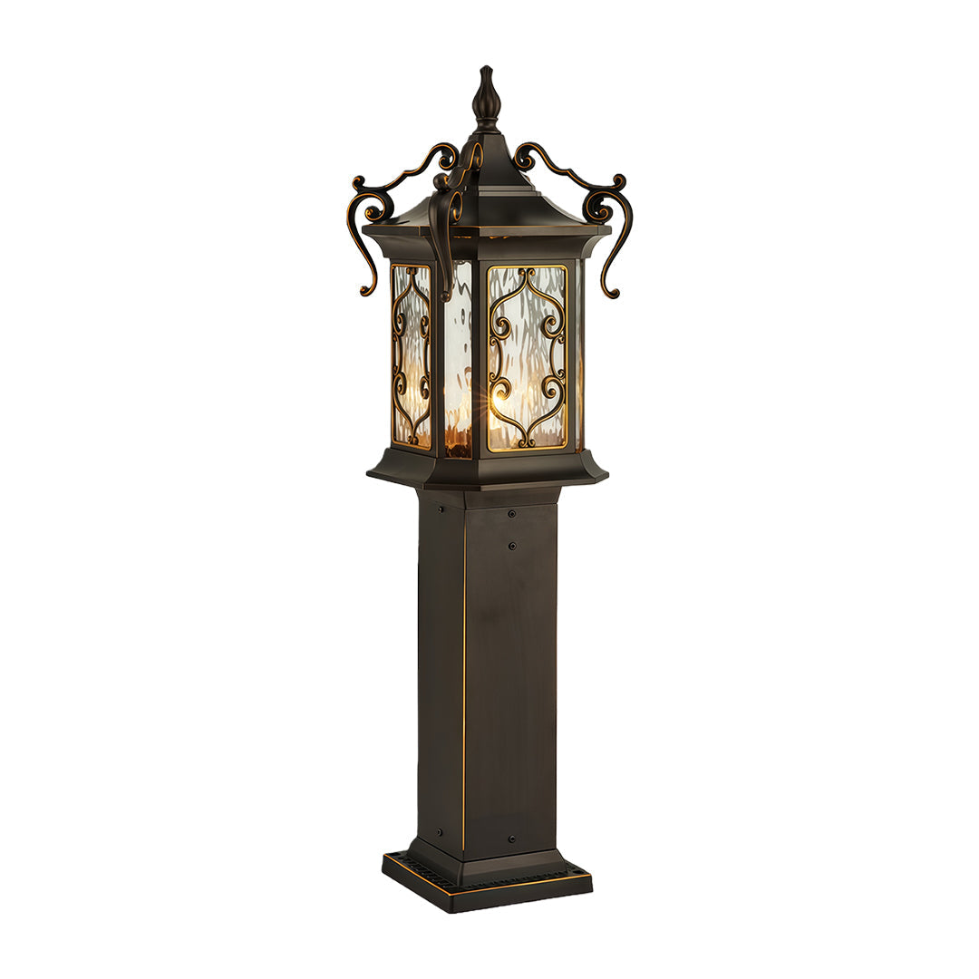 WINDSOR HIGHLAND OUTDOOR POST LANTERN