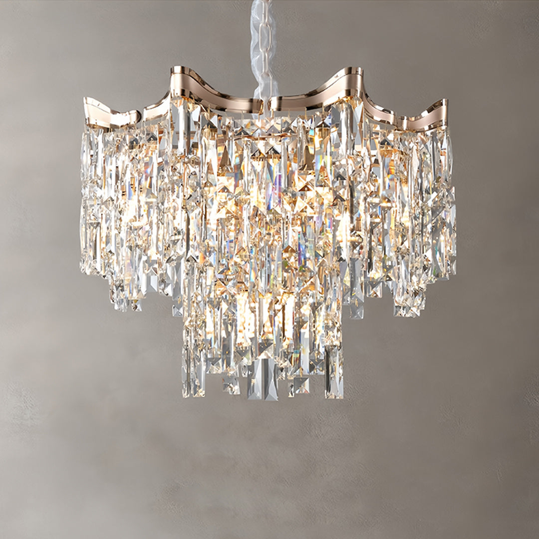 WINDSOR CRYSTAL TIERED CEILING LANTERN
