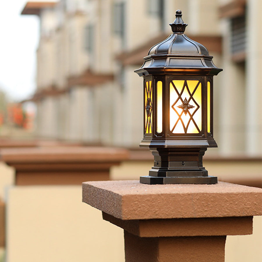 WINTHROP WEATHERPROOF OUTDOOR COLUMN LANTERN