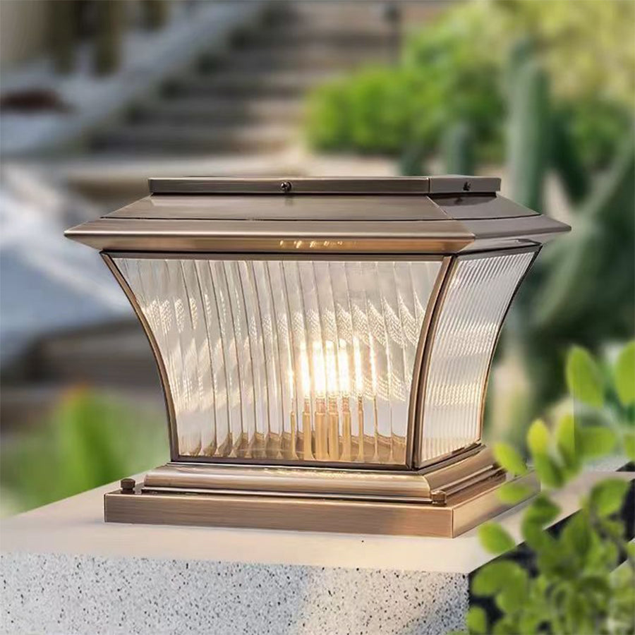 RAVENWOOD COPPER OUTDOOR COLUMN LANTERN