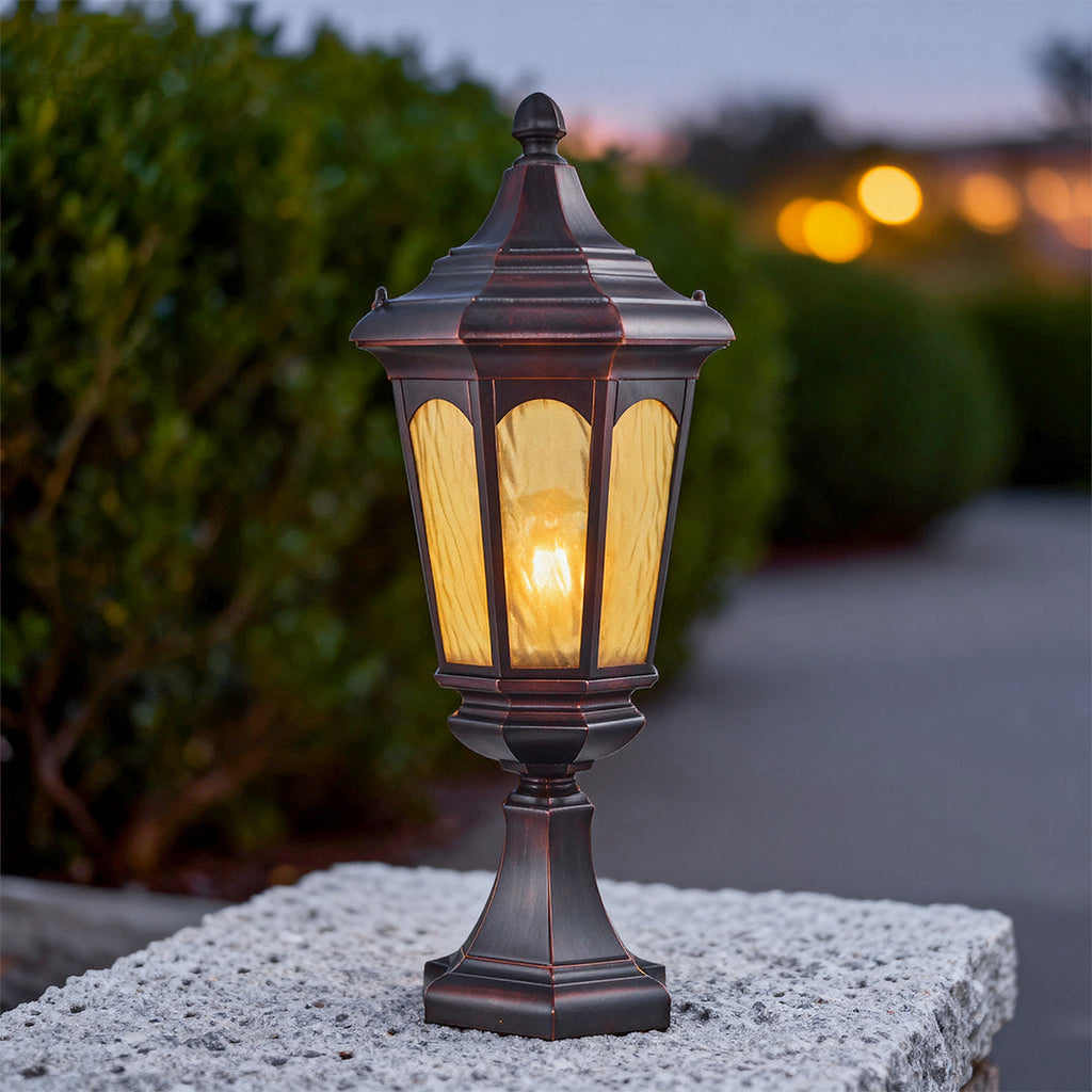 WINTERBOURNE VINTAGE BRONZE OUTDOOR PATH LIGHT