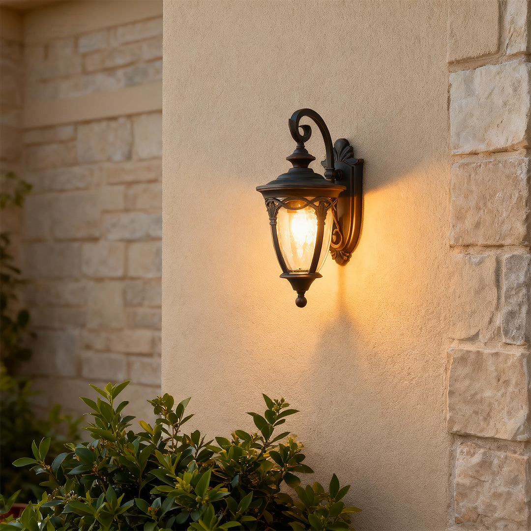 BLACKWATER ALUMINUM OUTDOOR WALL LANTERN