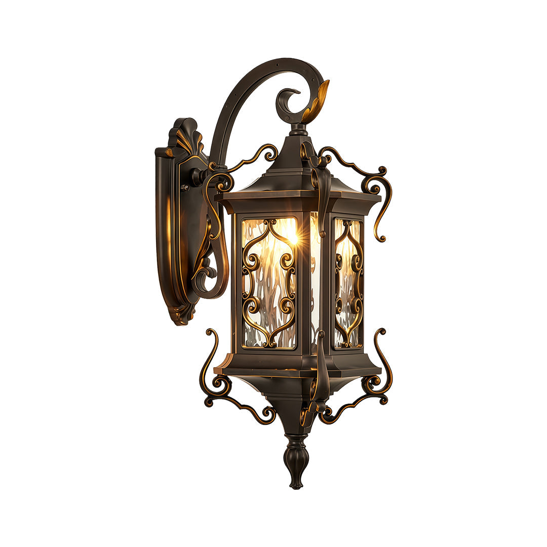 WINDSOR HILLS WEATHERPROOF OUTDOOR WALL LANTERN