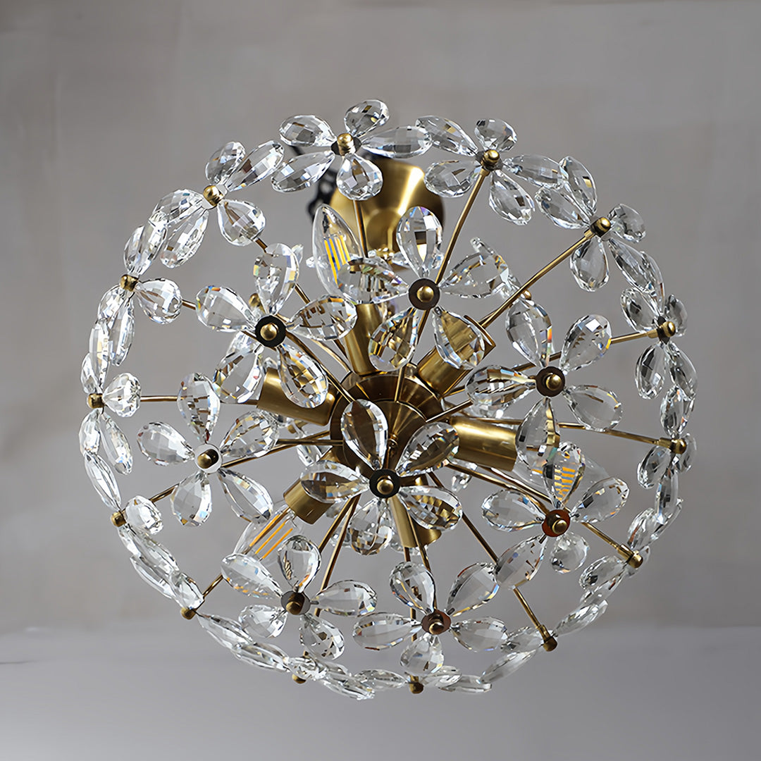 FLORALIS CRYSTAL BLOOM CEILING LANTERN