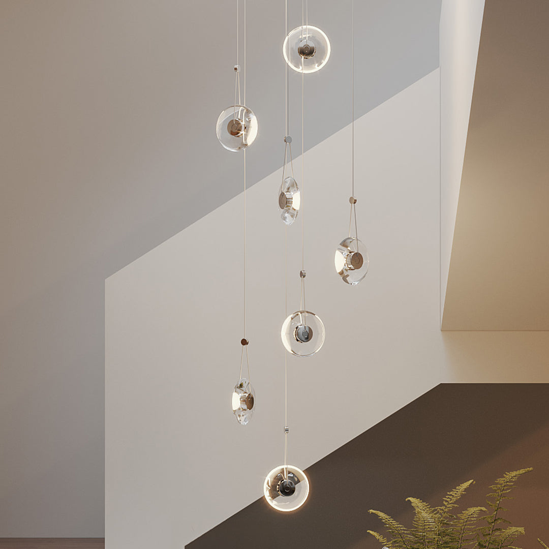 WINDSOR CRYSTAL DROP CEILING LANTERN