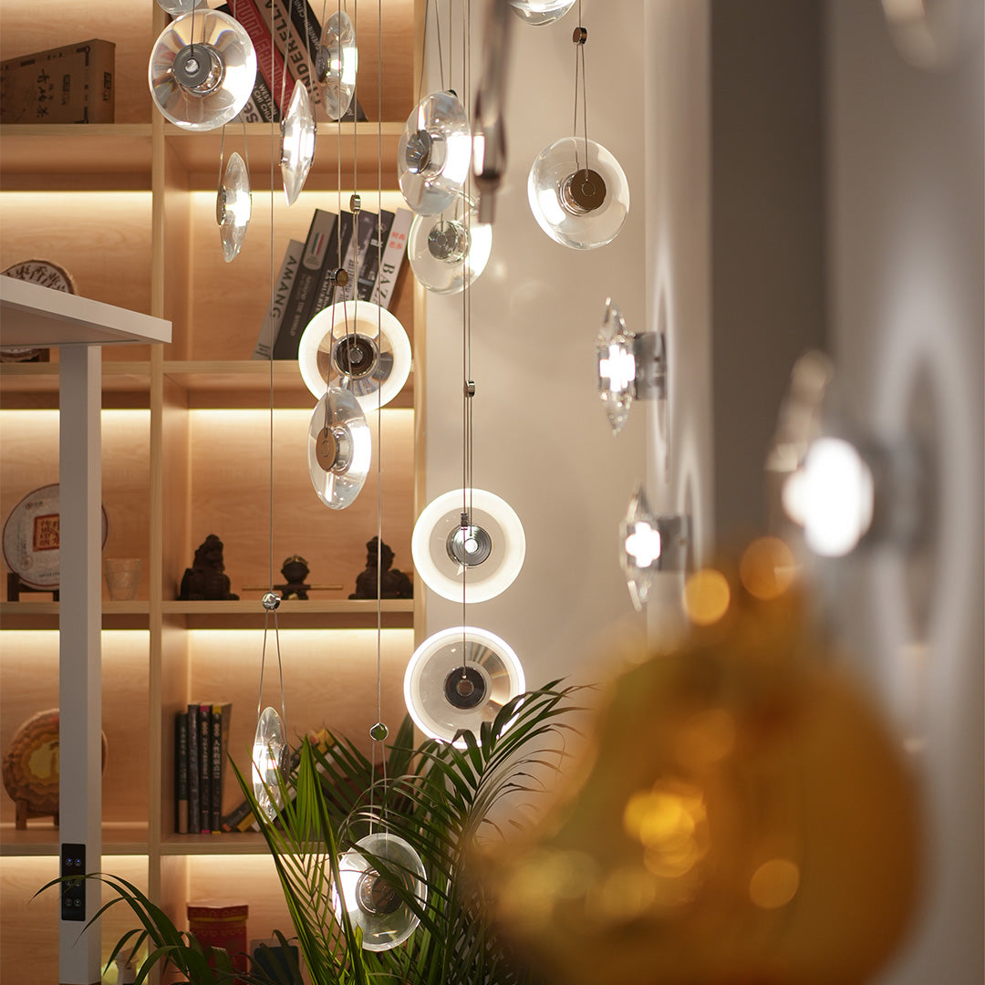WINDSOR CRYSTAL DROP CEILING LANTERN