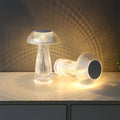 1. **WILLOUGHBY ILLUMINATED ACRYLIC TABLE LAMP**  
   A strikingly clear lamp that combines modern design with portability, perfect for adding a luminous touch to any space.

2. **FENWICK TRANSLUCENT ACRYLIC LAMP**  
   This portable lamp showcases a slee