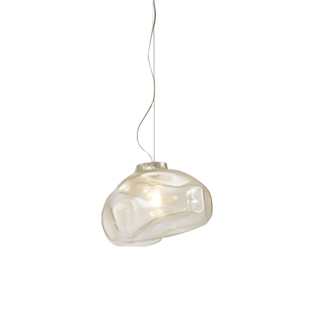 WINTERBOURNE HAND-BLOWN GLASS PENDANT LANTERN