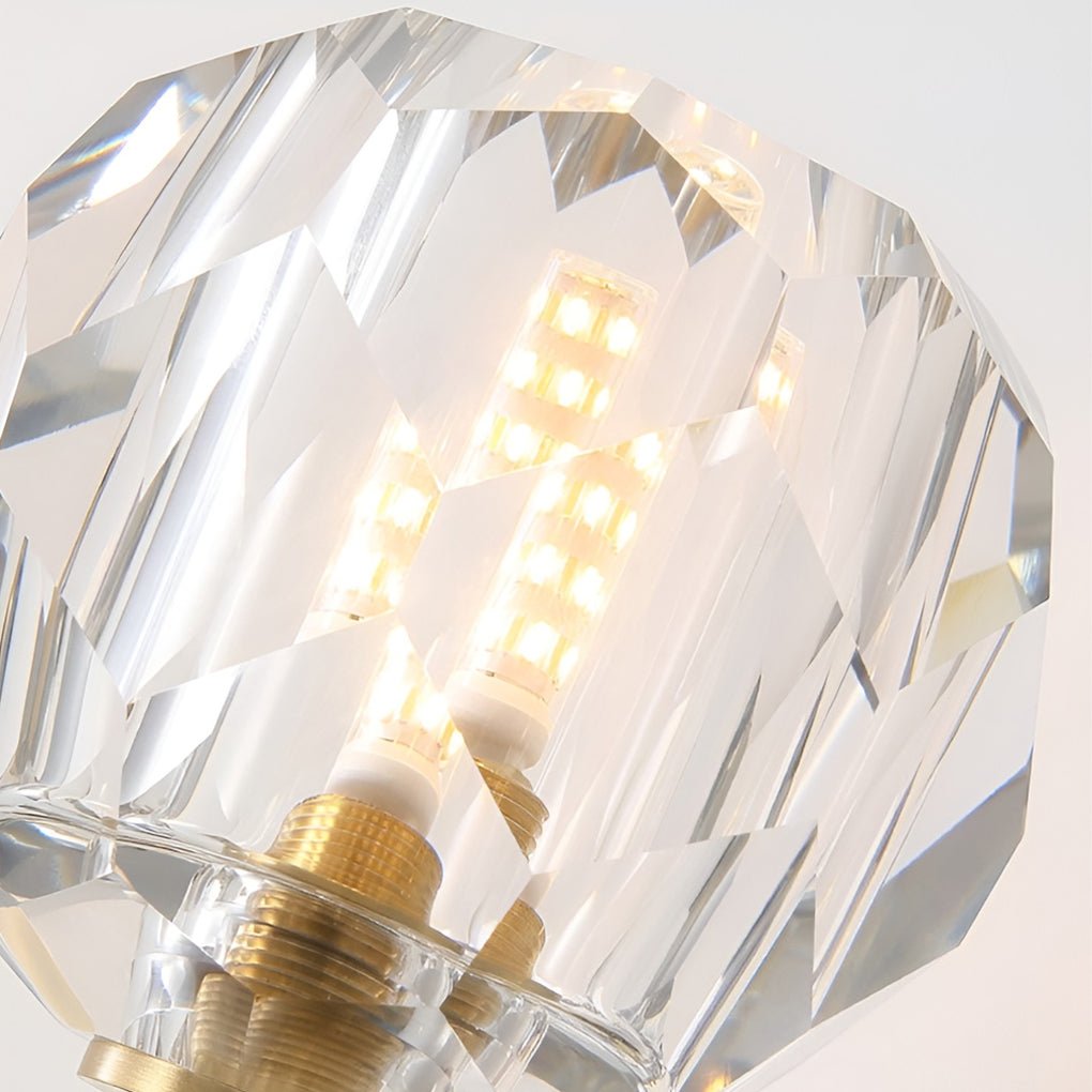 WINDSOR CRYSTAL ORB WALL LIGHTING