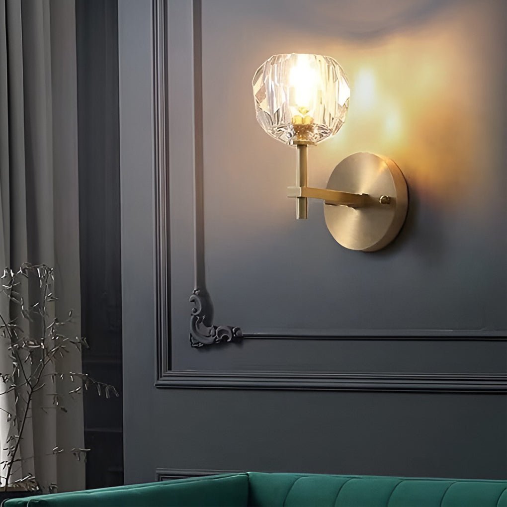 WINDSOR CRYSTAL ORB WALL LIGHTING