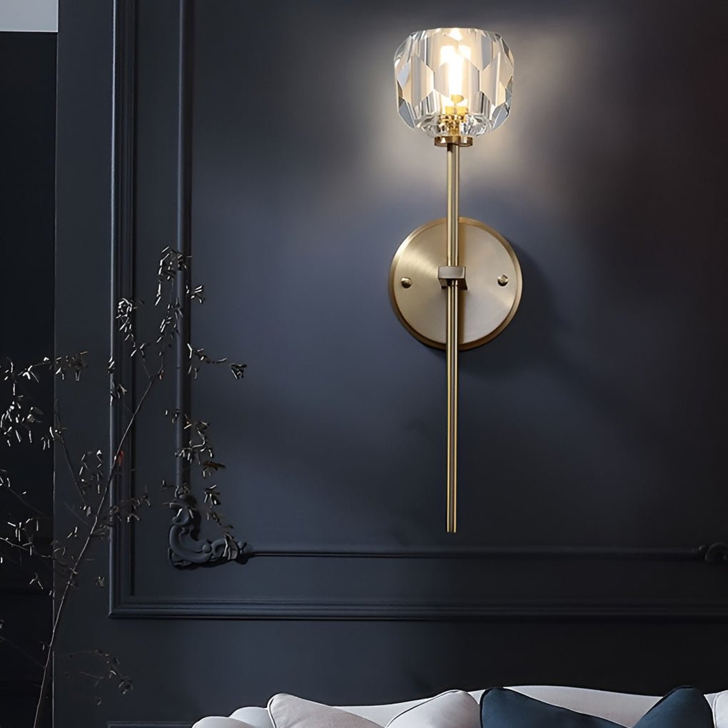 WINDSOR CRYSTAL ORB WALL LIGHTING