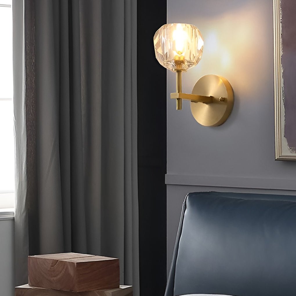WINDSOR CRYSTAL ORB WALL LIGHTING