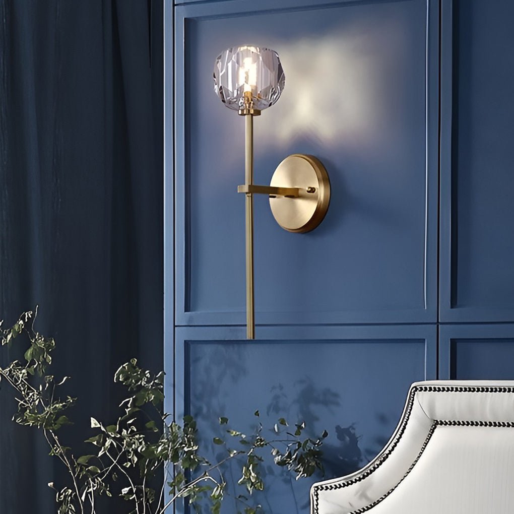 WINDSOR CRYSTAL ORB WALL LIGHTING