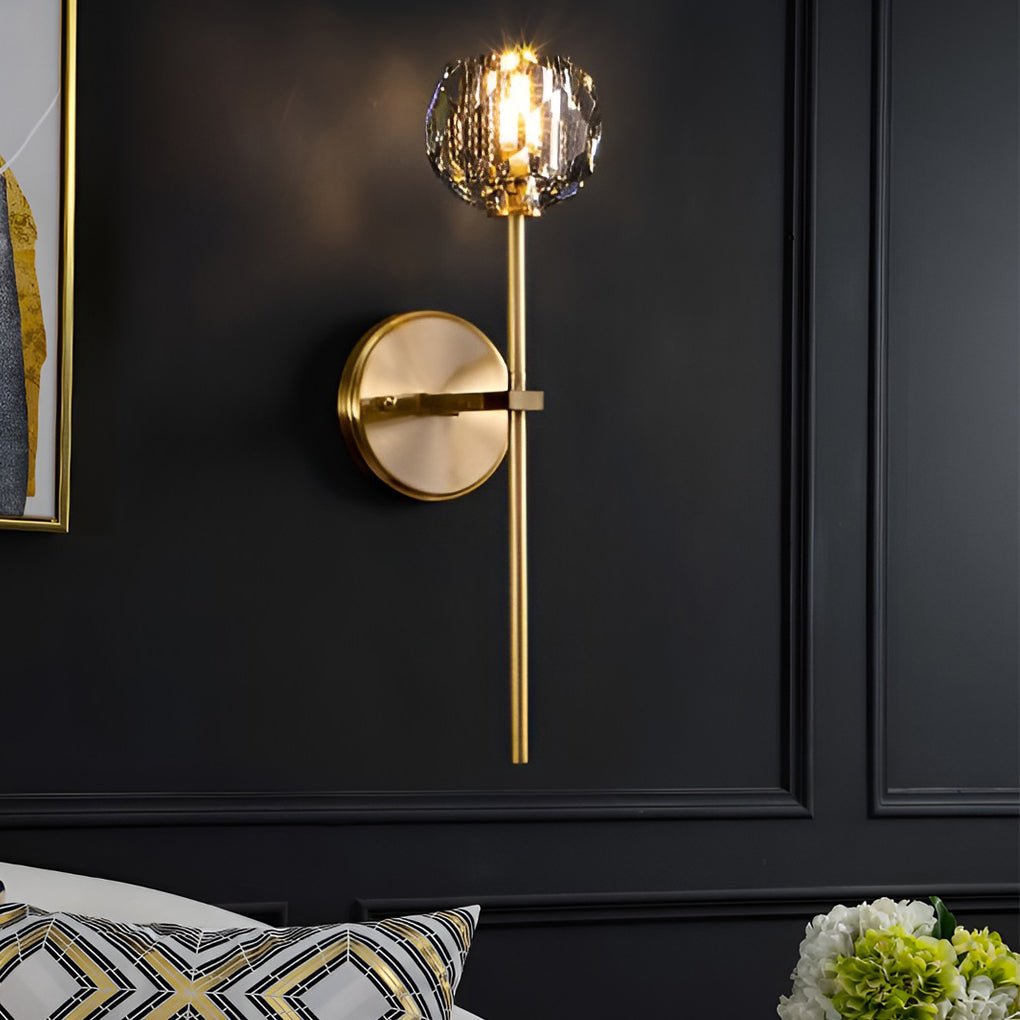 WINDSOR CRYSTAL ORB WALL LIGHTING