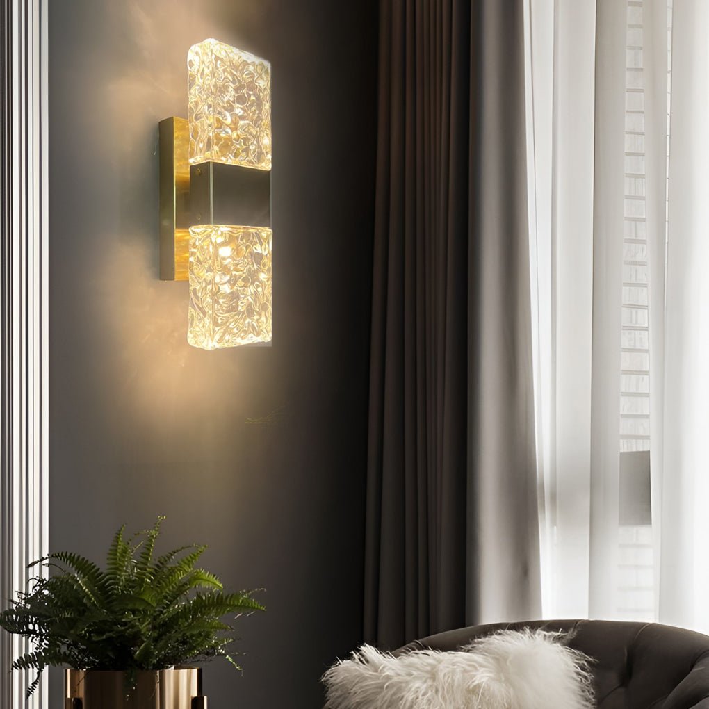 WINTHORPE CRYSTAL ASCENT WALL SCONCE