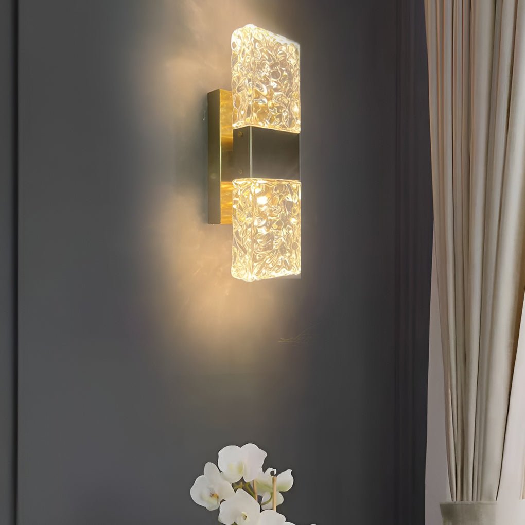 WINTHORPE CRYSTAL ASCENT WALL SCONCE