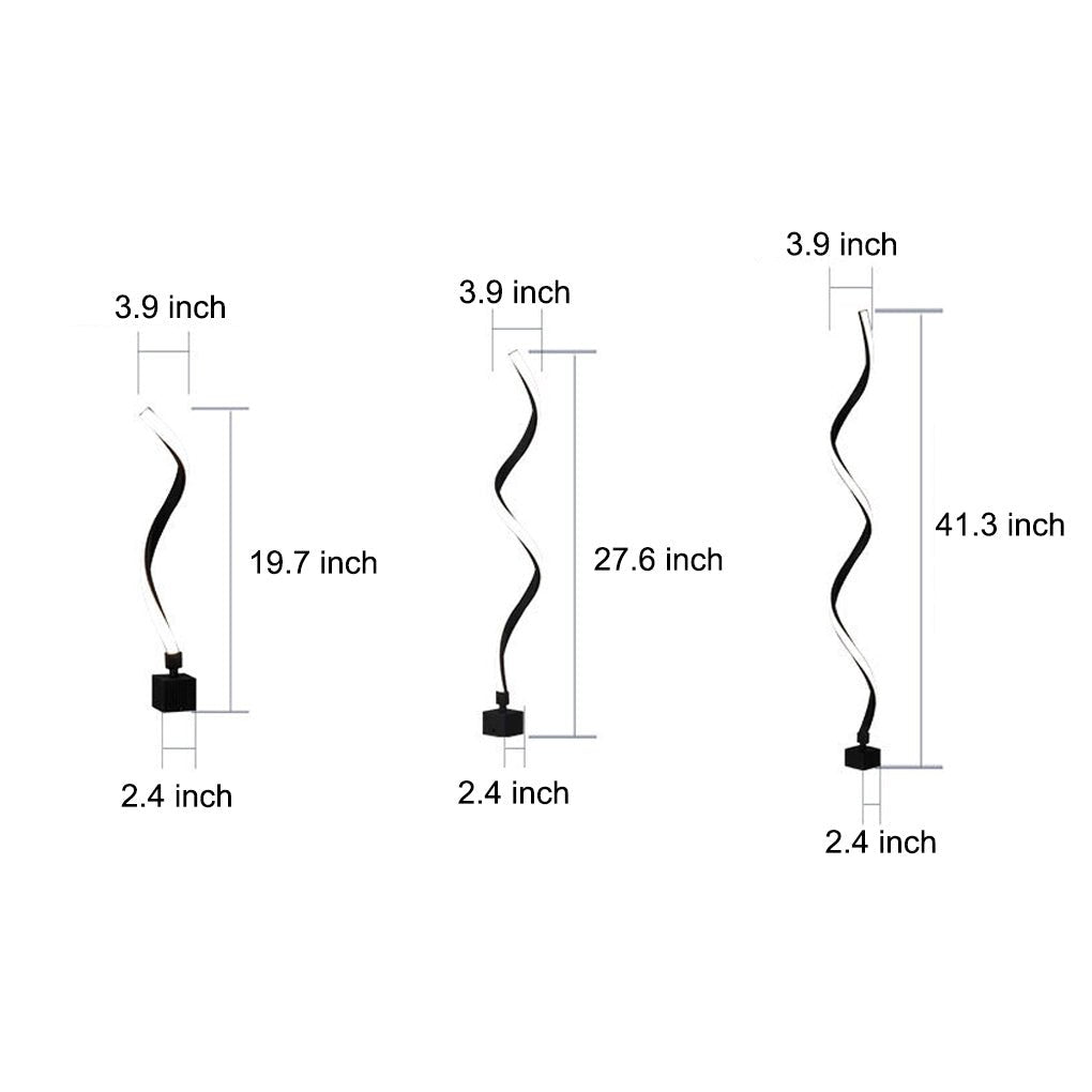 BRACKENSHIRE TWISTED SEAWEED SOLAR GARDEN ILLUMINATORS