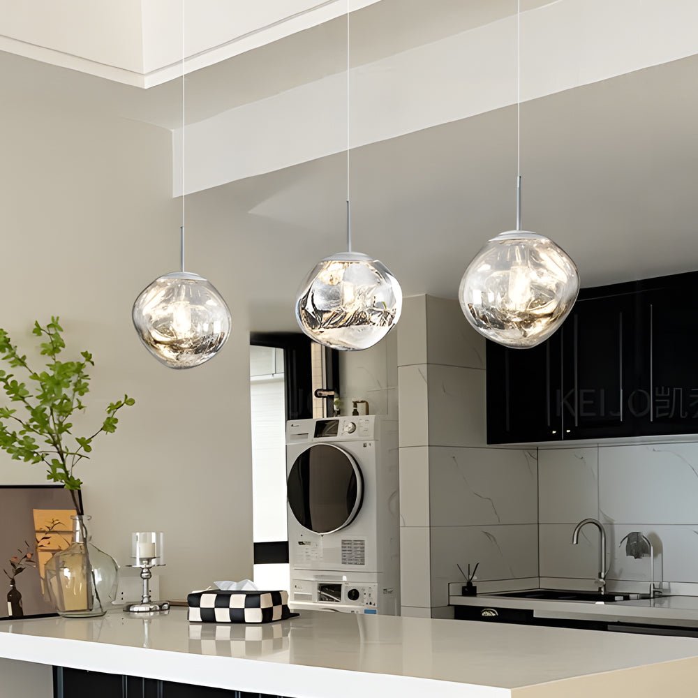 WINTHROP LAVA GLOBE SUSPENDED LIGHTING