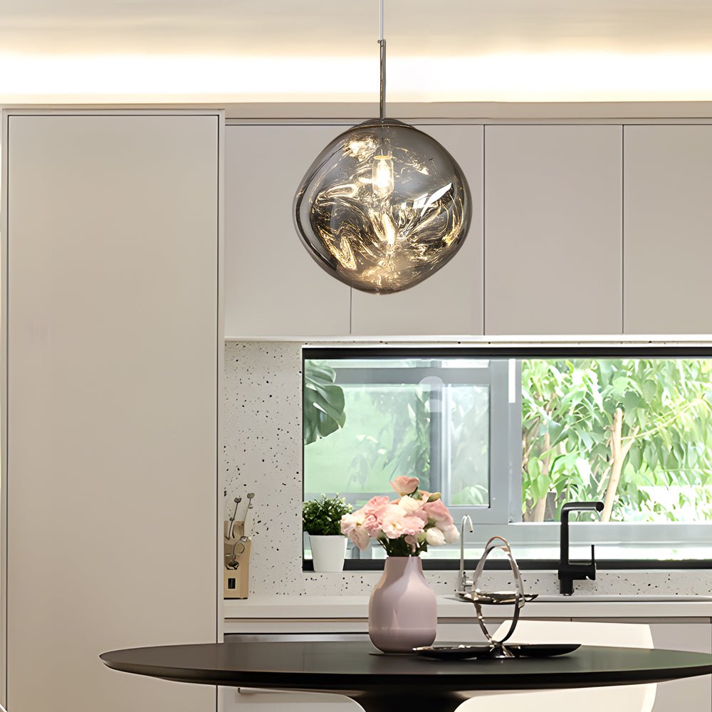 WINTHROP LAVA GLOBE SUSPENDED LIGHTING