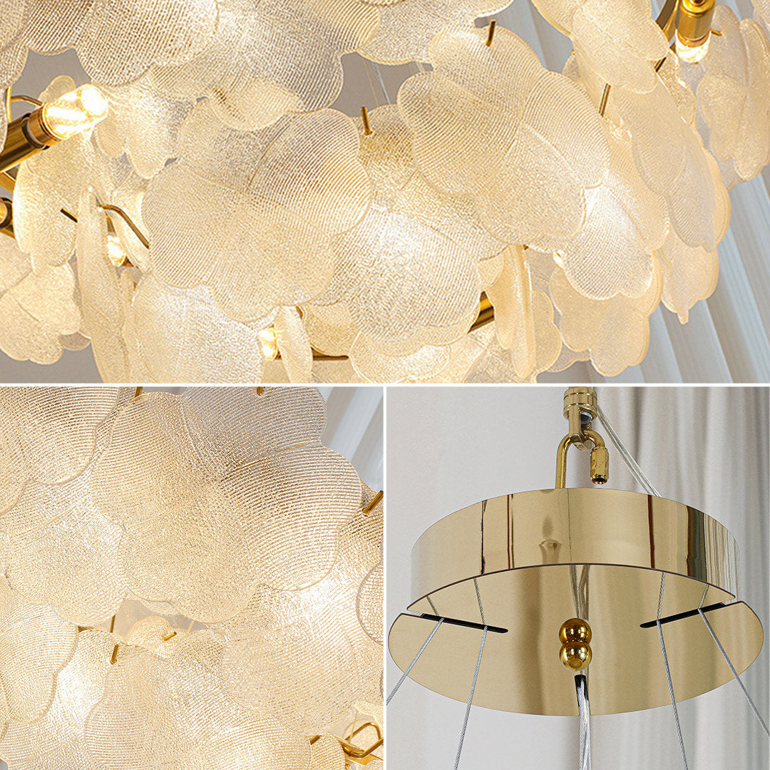 VERDANT BLOOM CRYSTAL CEILING LANTERN