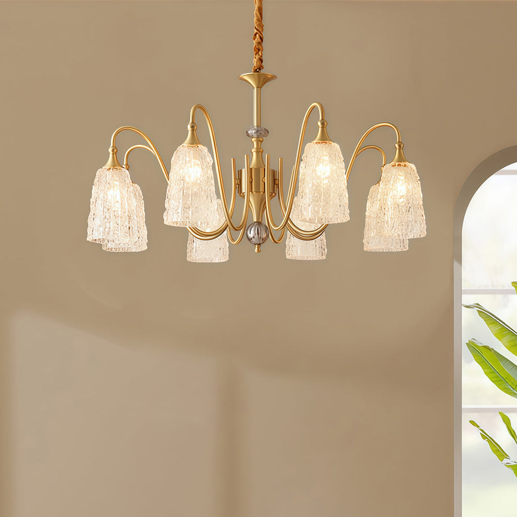 WINDSOR GLAZED BRASS CEILING LANTERN