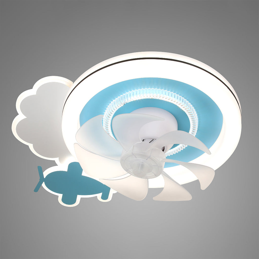 WILLOUGHBY SKY DANCER CEILING LIGHT FAN"  
2. "CHARLESTON WHIRLPOOL BLUE AND WHITE CEILING FAN"  
3. "PENDLETON CLOUD BREEZE LIGHTED FAN"  
4. "HENLEY AQUA WHIRL CEILING LIGHT FAN"  
5. "KENSINGTON DREAMSCAPE CEILING FAN WITH LIGHT"  
6. "TAVISTOCK SERENE