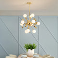 ASTRID AURORA TWELVE-BULB SPUTNIK CEILING LAMP