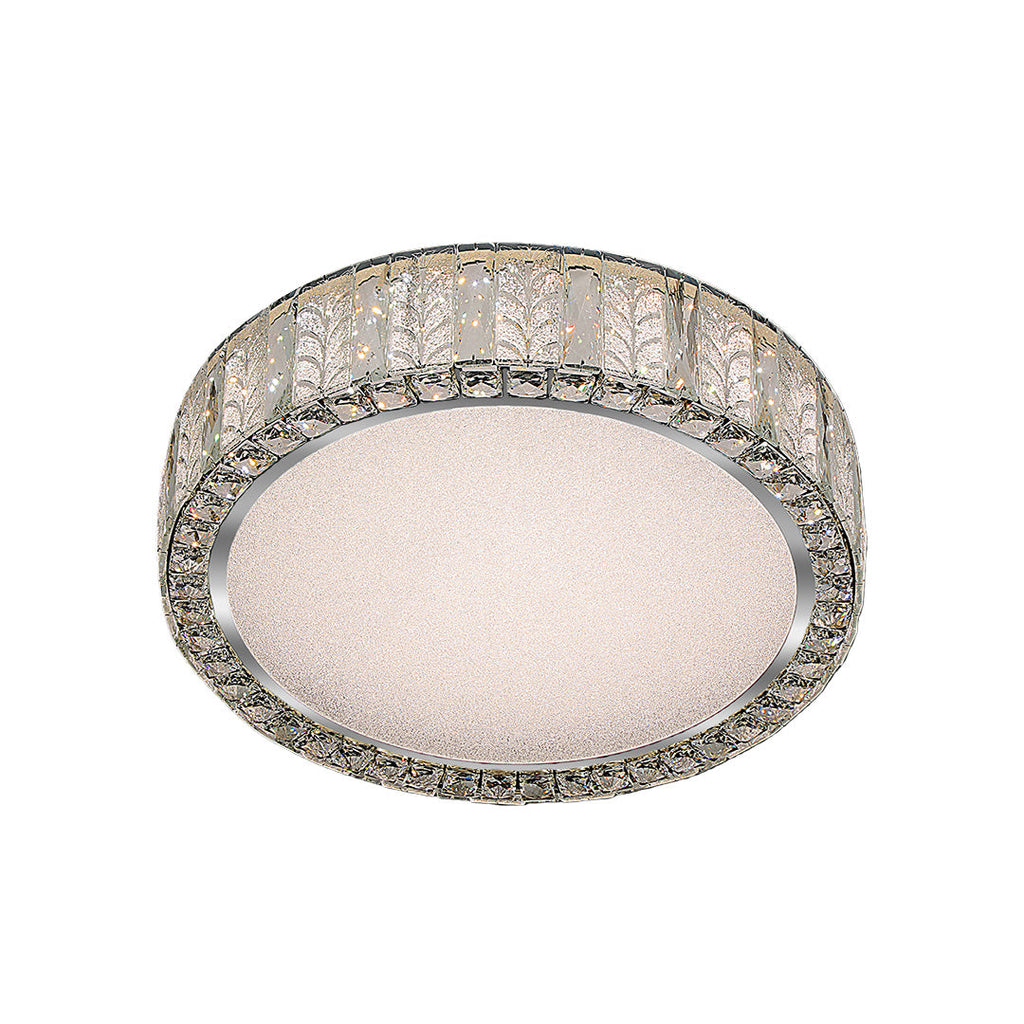 WINTHORPE RADIANT CRYSTAL FLUSH CEILING LIGHT