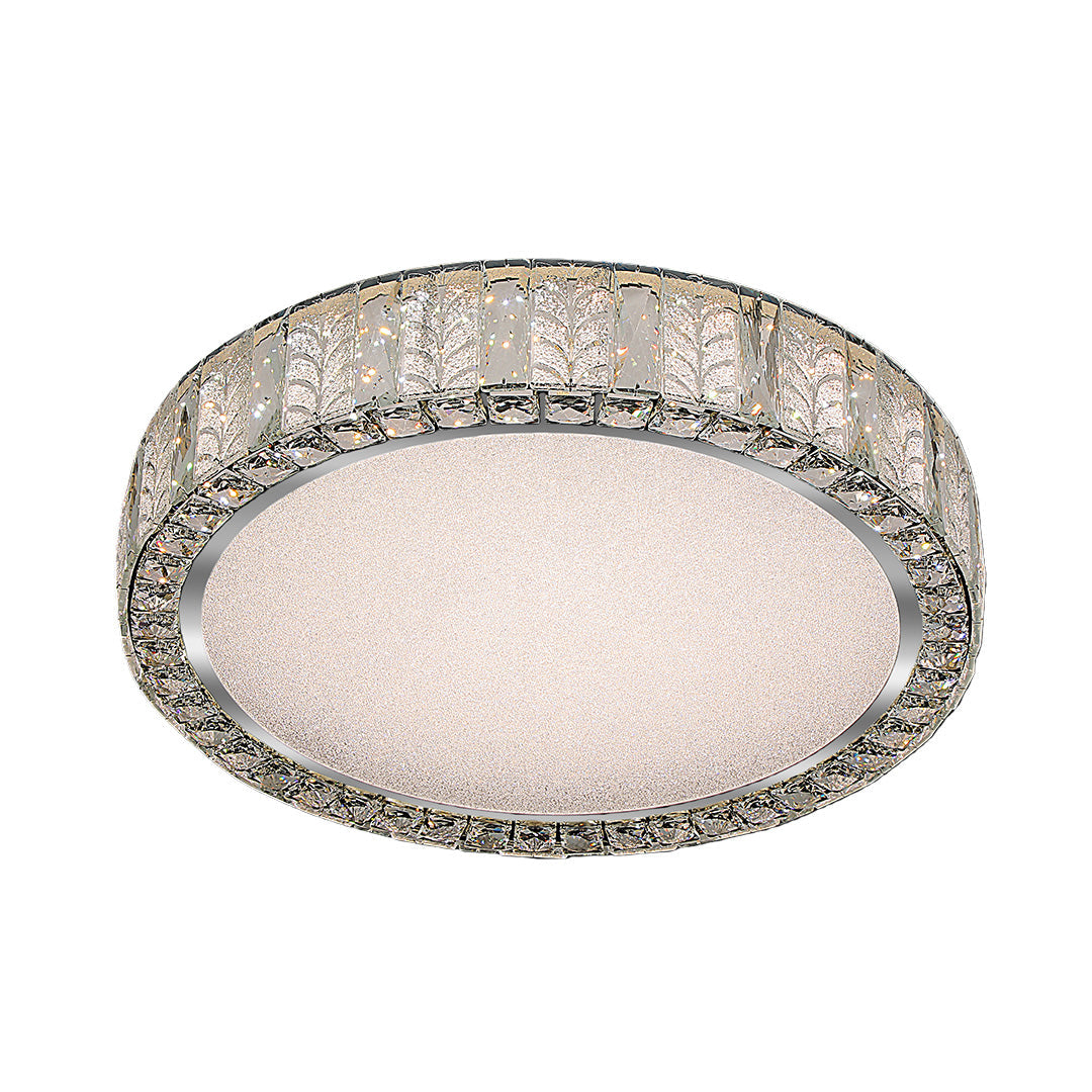 WINTHORPE RADIANT CRYSTAL FLUSH CEILING LIGHT