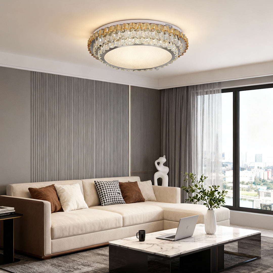 FENWICK CRYSTAL HALO FLUSH LIGHT