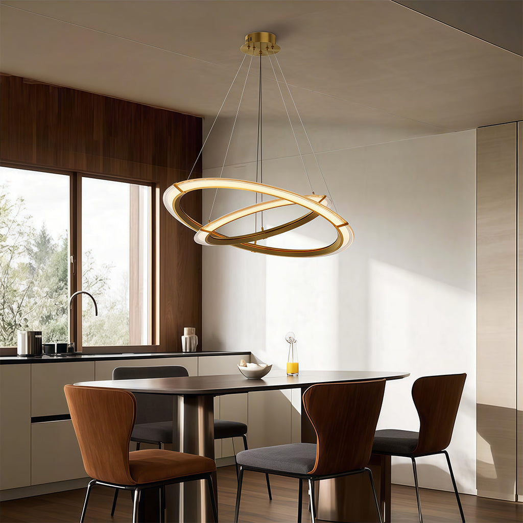 WINTERBOURNE ORBITAL CRYSTAL CEILING LANTERN