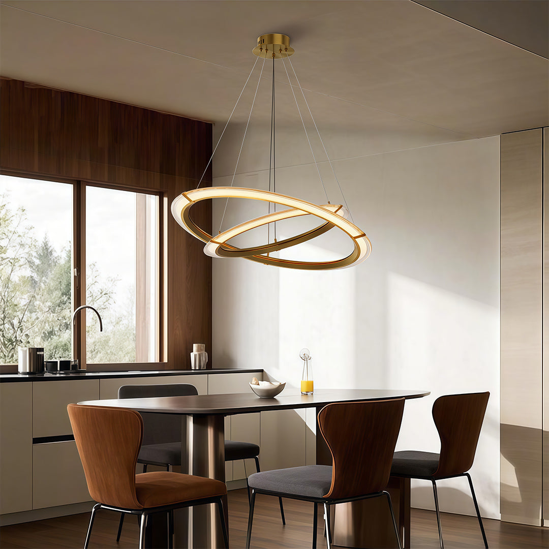 WINTERBOURNE ORBITAL CRYSTAL CEILING LANTERN