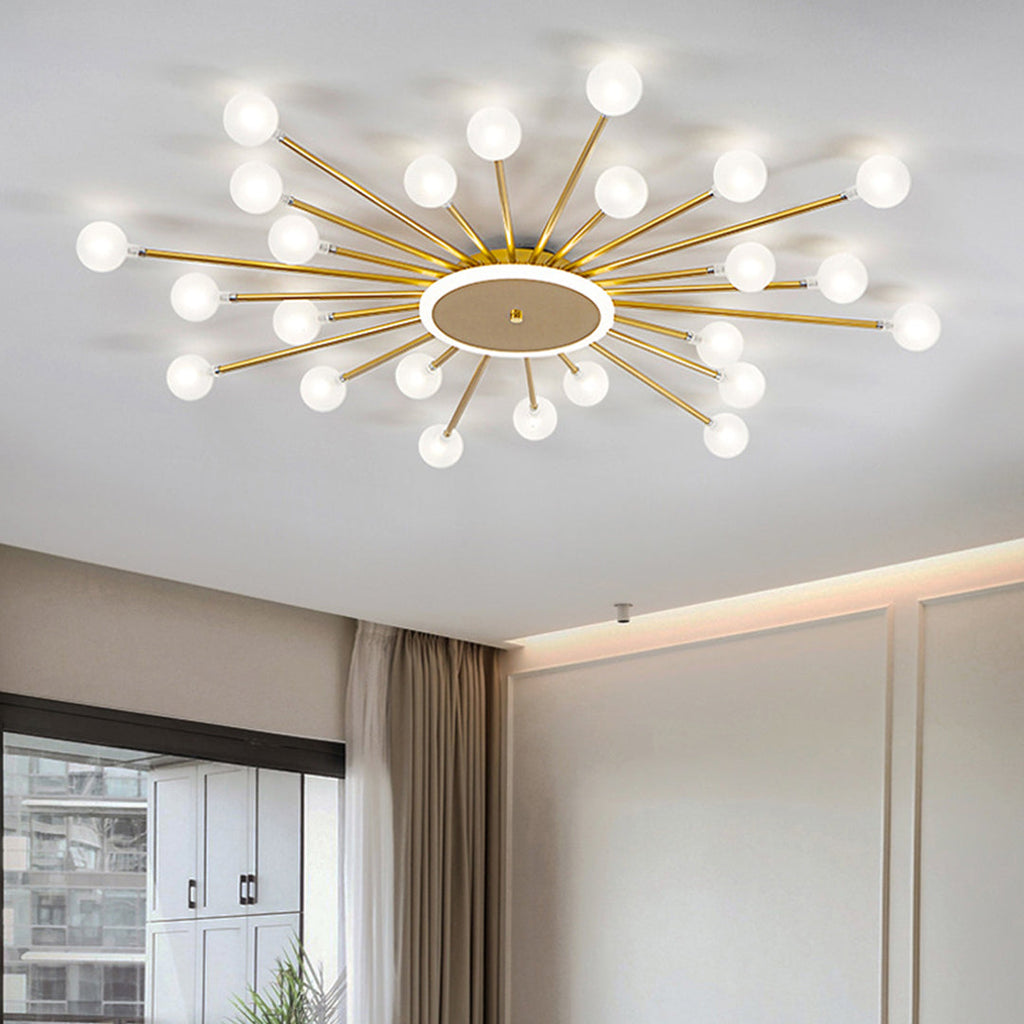 WINDSOR STARBURST GLASS CEILING LANTERN