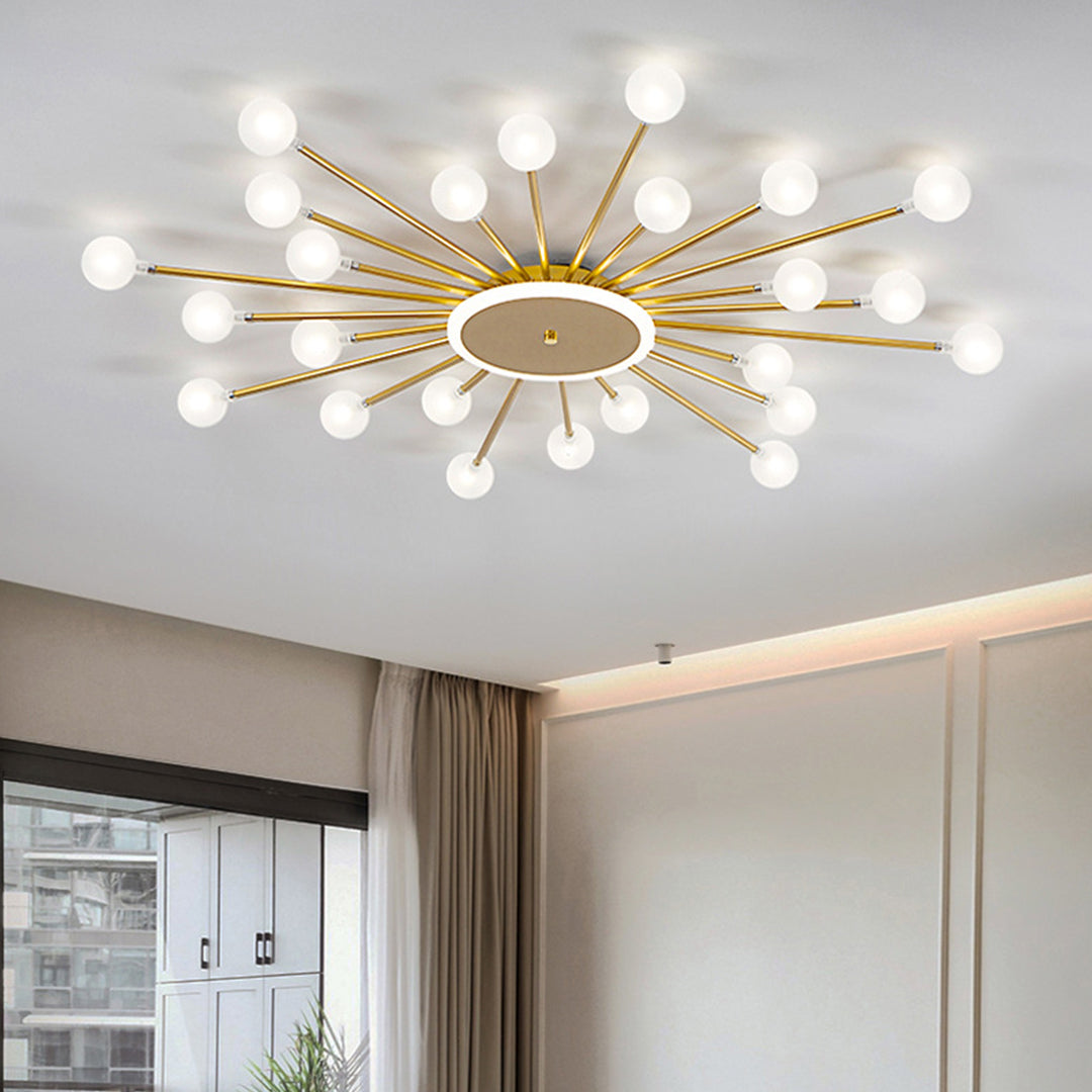 WINDSOR STARBURST GLASS CEILING LANTERN