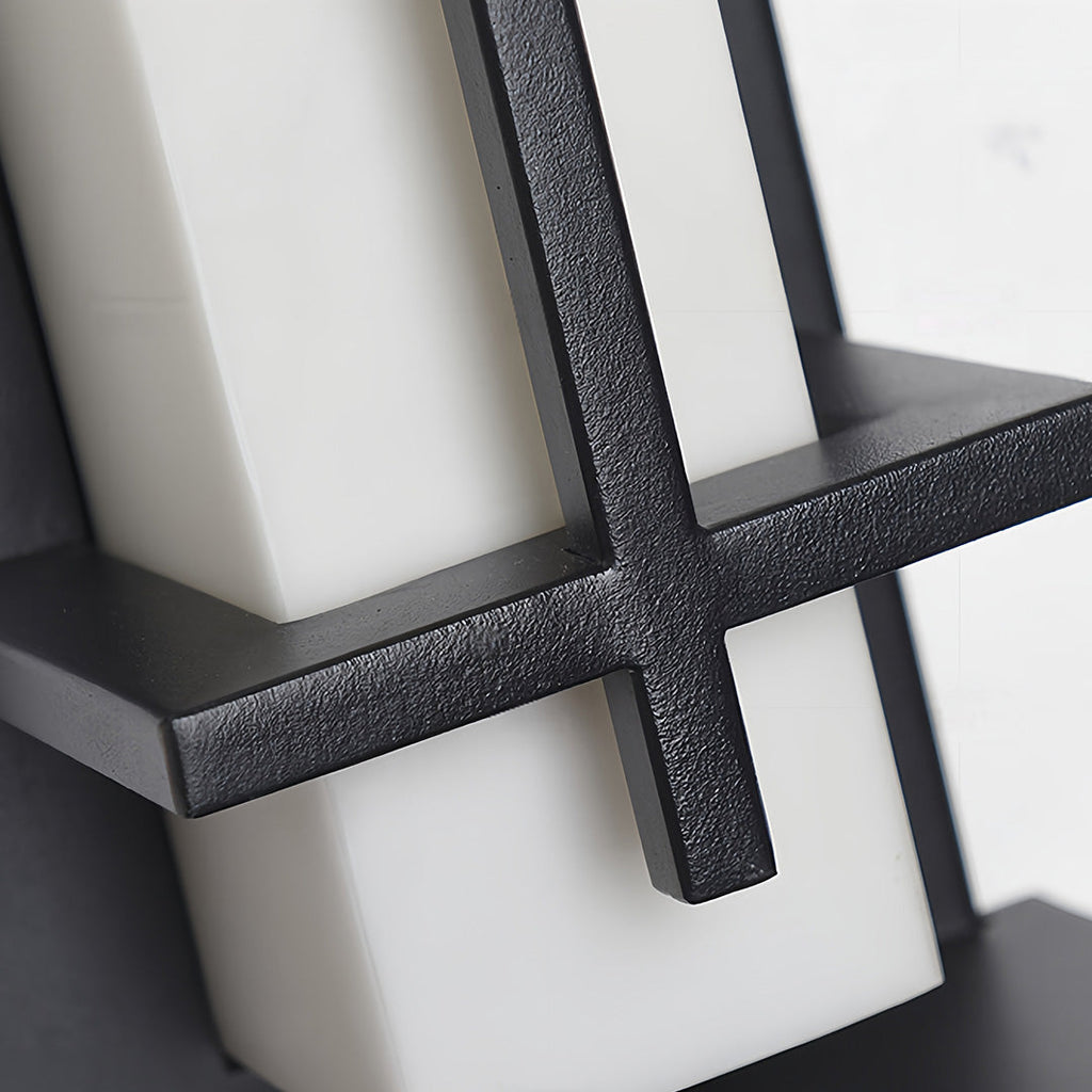 RAVENSCROFT OUTDOOR ILLUMINATOR, MINIMALIST WATER-RESISTANT WALL LAMP