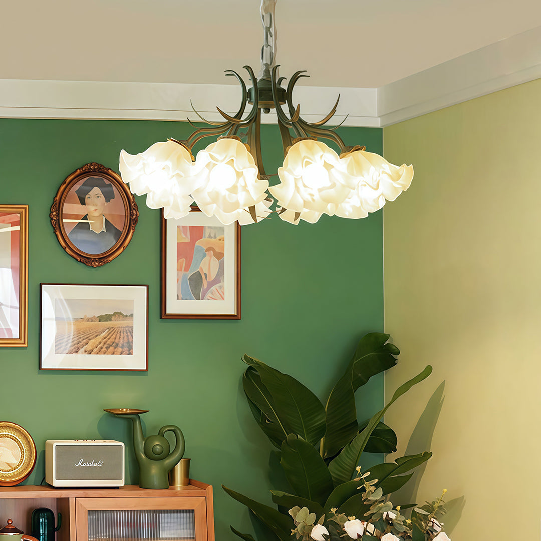 WINTHROPE LILY OF THE VALLEY CEILING LANTERN