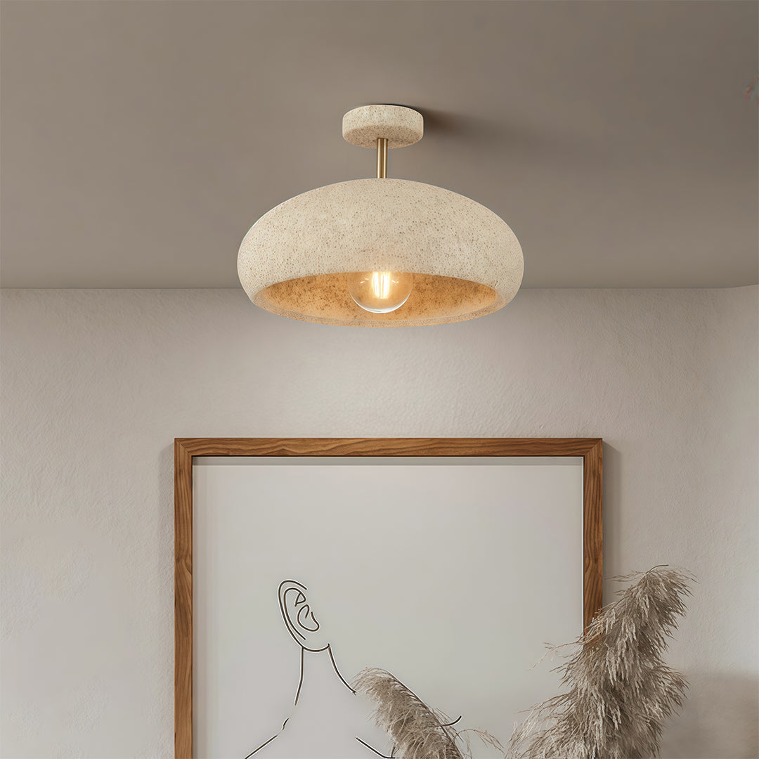 WHITBY WABI-SABI CEILING GLOW FIXTURE
