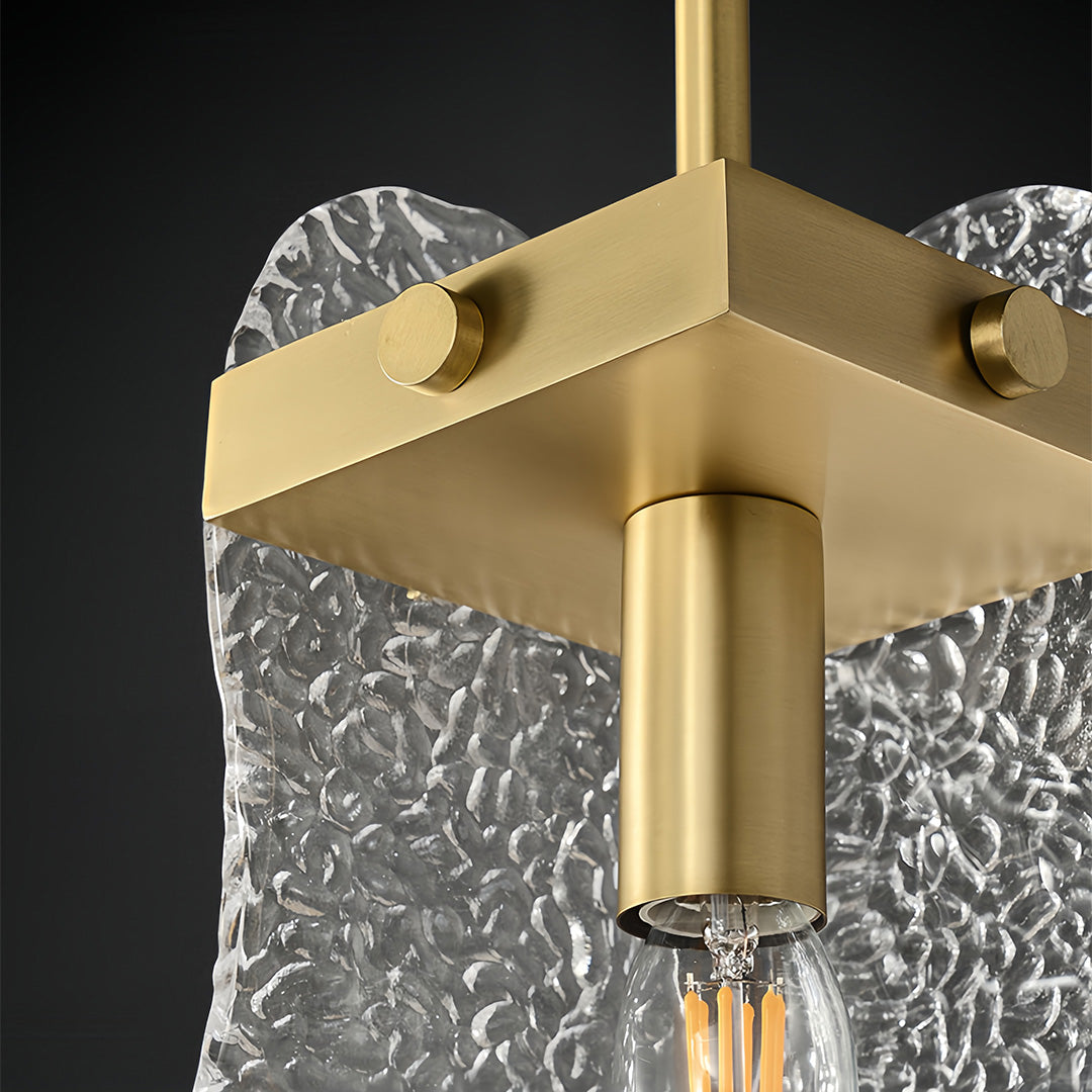 WINDSOR GLEAM ADJUSTABLE BRASS PENDANT LIGHT