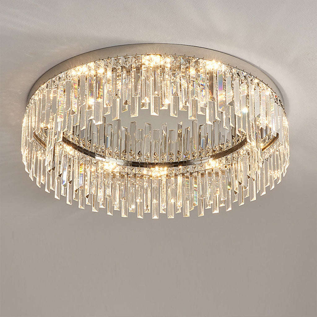 WINDSOR CRYSTAL CIRCULAR CEILING LANTERN